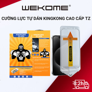 Kính cường lực tự dán KINGKONG KKTD 9H cao cấp, màn hình phủ nano - chống va đập dành cho iphone X XS XSM 11 12 13 14 15