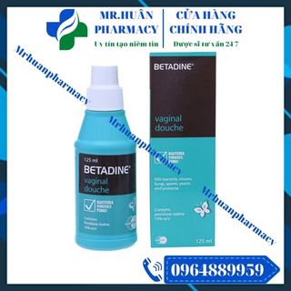 Dung dịch vệ sinh phụ nữ Betadine Vaginal Douche 125ml - Dung dịch sát trùng phụ khoa