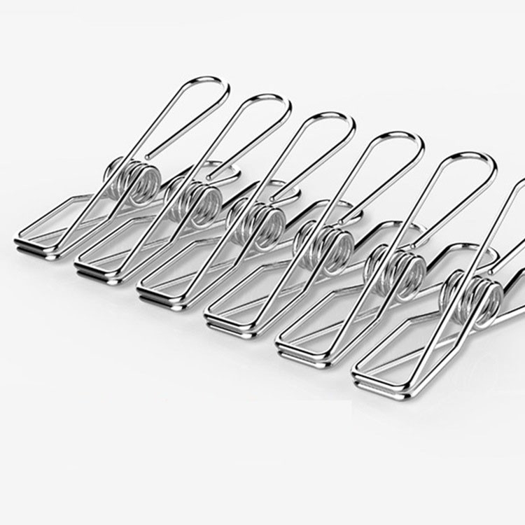 Kẹp Inox phơi đồ, kẹp treo đồ đa năng