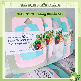 SET 3 Thớt Kháng Khuẩn Tiện Dụng Cao Cấp, Thớt Thái Đồ Sống - Đồ Chín Riêng Biệt ( Ảnh Thật 100%) [ Khogiadung.ht01 ]