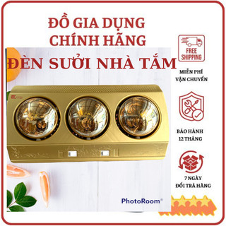 Đèn Sưởi Nhà Tắm KATSU .Bóng đèn sáng ấm chống loá , đui sứ , bảo hành 24 tháng chính hãng
