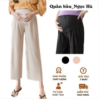 Quần bầu ống rộng CHẤT THUN TĂM LẠNH_572