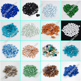 Sỏi thủy tinh trang trí bể cá cảnh nhiều màu 100g