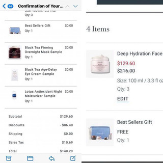 (Bill) Kem dưỡng ẩm Fresh Rose Deep Hydration Face Cream