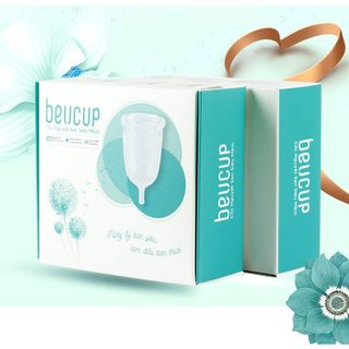 Cốc nguyệt san beucup silicol Y TẾ wacker đức siêu mềm mại chống tràn thay thế bang vệ sinh đạt chuẩn FDA hoa kỳ.