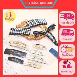 Xương kẹp bật mạ inox cao cấp dùng làm kẹp tóc handmade