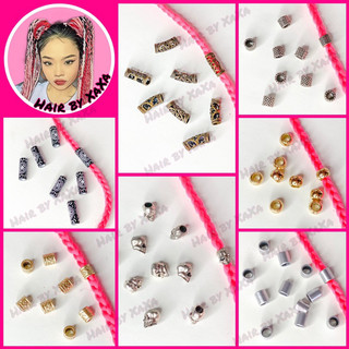 Một quà tặng cho khách mua Phụ Kiện Tóc Dreadlock Hạt Kim Loại Trang Trí Tóc Tết Box Braids, Cornrow Cá Tính