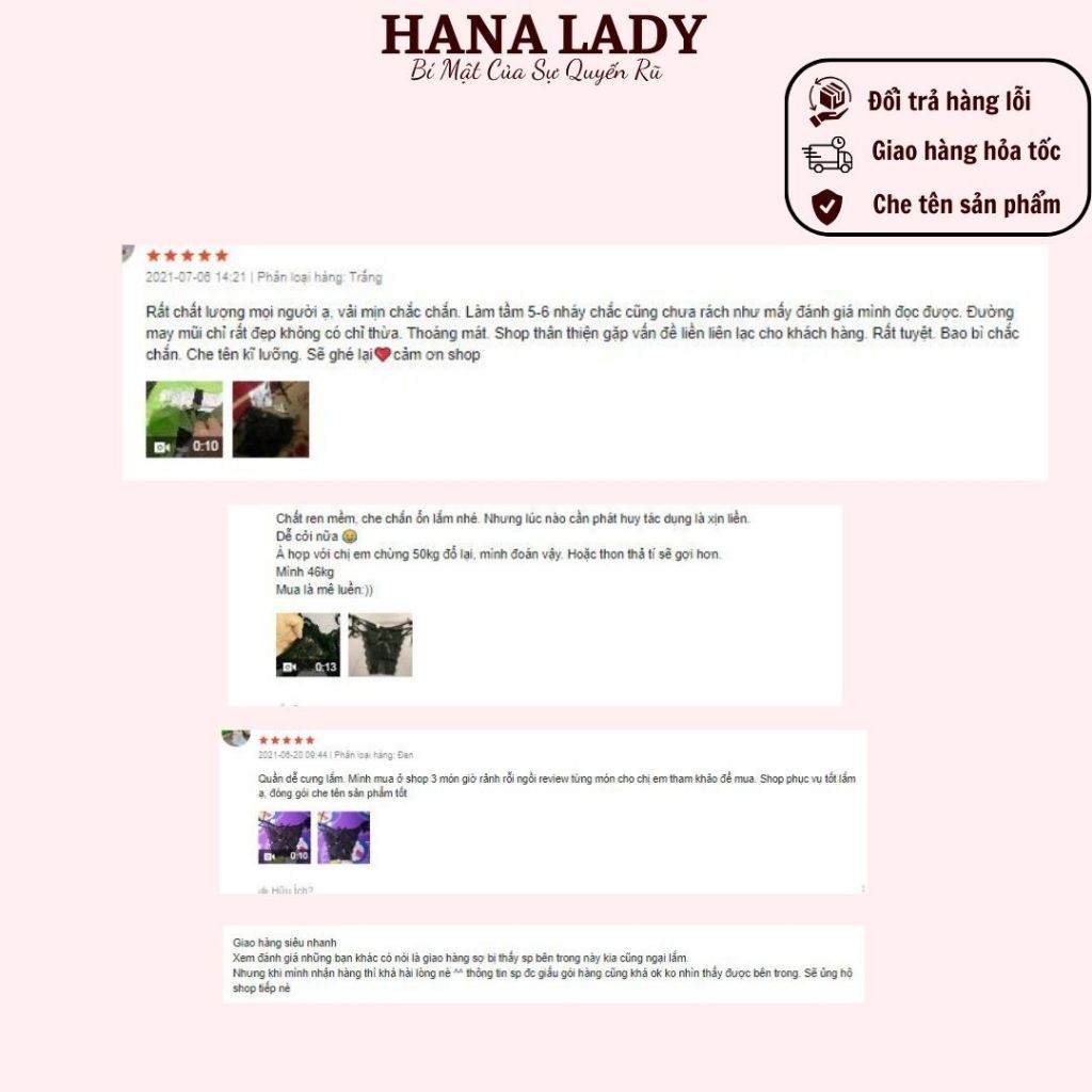 Quần lọt khe nữ, Quần chip ren - Hana Lady LK028 | BigBuy360 - bigbuy360.vn