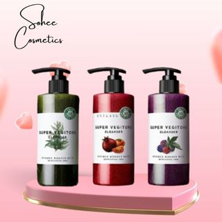 Sữa rửa mặt rau củ quả xanh thải độc Super Vegitoks