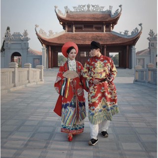 Áo mãng lan ,áo ngũ thân nam vải gấm hàng in 2 lớp cao cấp