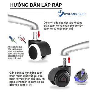Bánh xe ghế xoay giám đốc
