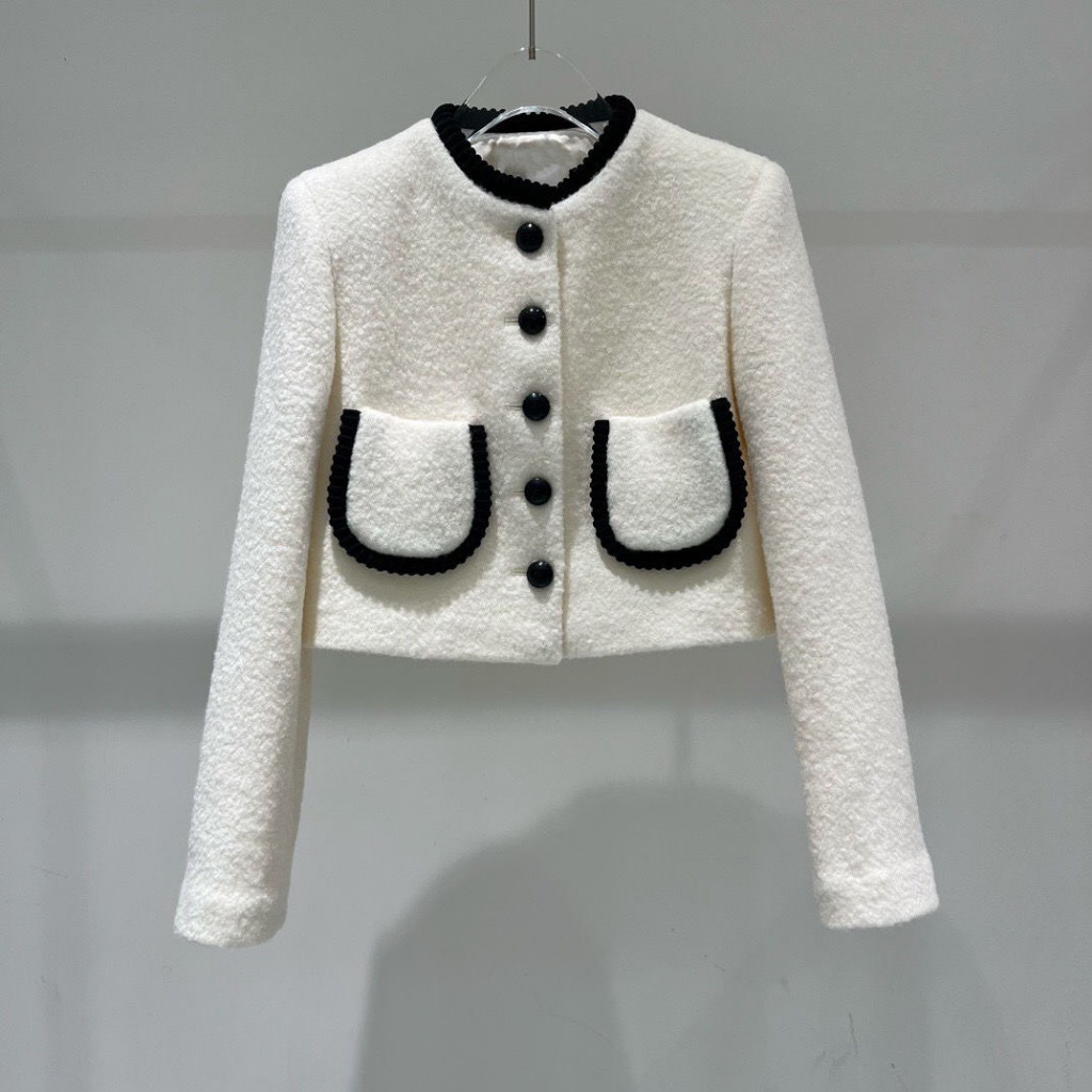 Áo khoác len nữ, áo cardigan nữ dáng rộng kẻ ngang to dễ thương EMOLY.VN - 220