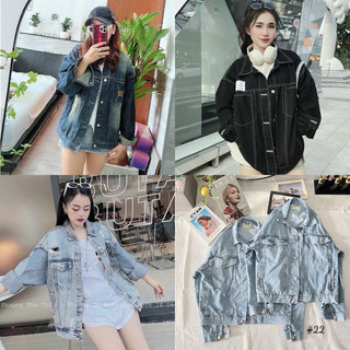 ÁO KHOÁC JEANS FORM RỘNG (KÈM VIDEO HÌNH THẬT)