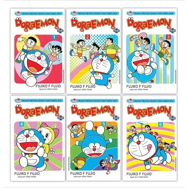 Truyện tranh - Doraemon Plus ( bộ 6 tập )