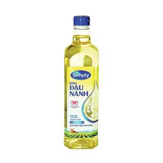 Dầu đậu nành nguyên chất Simply 1L