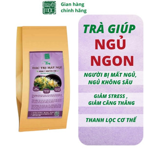 Trà ngủ ngon an thần túi lọc Nguyên Mộc giúp cải thiện giấc ngủ giảm mệt mỏi stress cải thiện tình trạng thức đêm