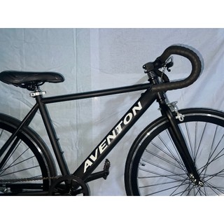 Xe đạp Fixed single - AVENTON - Full black