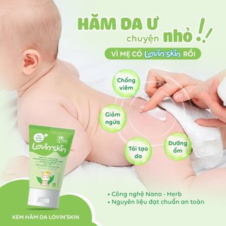 Kem bôi hăm da cho bé Lovin’Skin