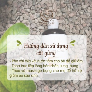 Combo sản phẩm chăm sóc bé Home Care (Kem hăm thảo dược Ích nhi, Tinh dầu tràm, Muối tắm thảo dược, Nước tắm gừng)
