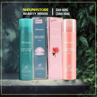 Xịt chống nắng jm solution marine luminous pearl sun spray spf 50+/pa +++