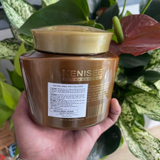 (CHÍNH HÃNG) Hấp dầu Collagen Phục hồi tóc KENISEE 500ml
