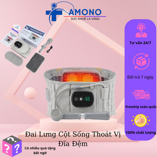 Đai lưng cột sống thoát vị đĩa đệm amono z5,đai hơi kéo dãn cột sống, đai hơi định hình đốt sống lưng-amono