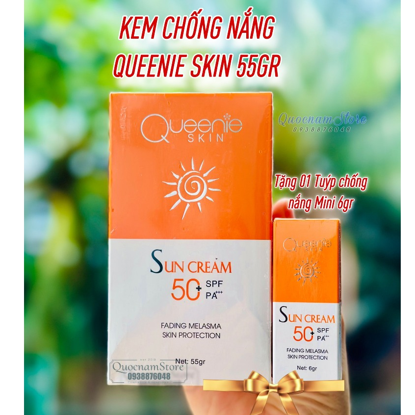 Kem chống nắng Queenie Skin 55gr