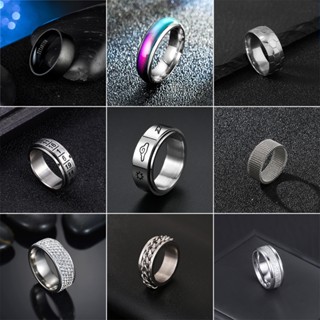 Nhẫn nam chống rỉ, nhẫn titan ALL IN ONE đủ size nhiều mẫu lựa chọn