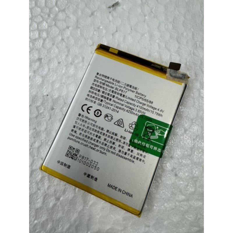 Pin Oppo BLP817 / A15 / A15s bảo hành 6 tháng đổi mới.