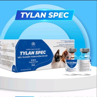 TYLAN SPEC VIÊM NHIỄM GIA SÚC, CHÓ MÈO 10ml