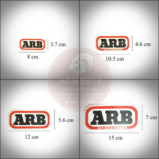 [Decal] [Tem dán] [ARB] dành cho ô tô xe máy