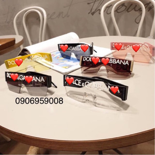 Top Kính Đẹp Thời Trang Dáng Vuông Mix Chữ Đôn Chề