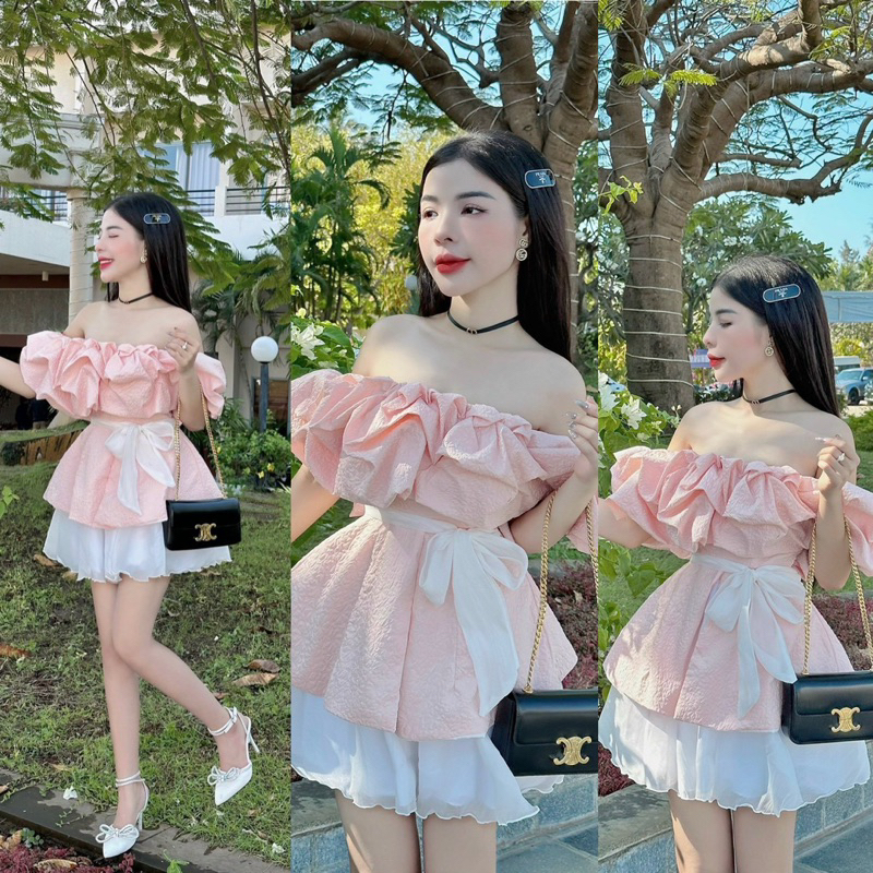 ĐẦM DẠ ÁNH KIM TAY VOAN
