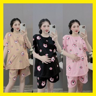 bộ đồ bầu chất lanh mặc nhà siêu mát ( nhiều mầu)