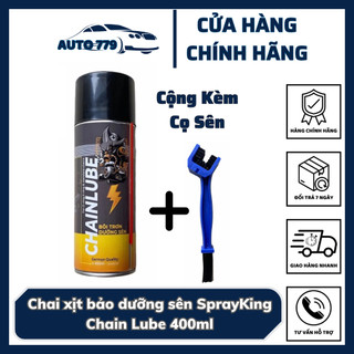 Chai xịt bảo dưỡng sên SprayKing Chain Lube 400ml