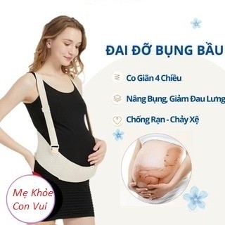 Đai bụng cho bà bầu chống rạn bụng chăm sóc bà bầu Đai nâng bụng cho mẹ bầu giảm đau lưng Chăm sóc vòng eo phụ nữ Hỗ trợ