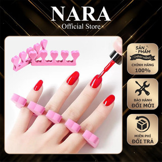 Kẹp tách ngón chân, tay bằng mút xốp làm nail - kẹp tách ngón - tách ngón , chân chuyên dụng nail