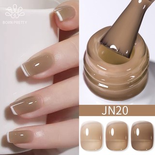 Born pretty sơn gel thạch sơn móng tay gel thạch sơn gel uv nhiều màu nâu sơn gel thạch 10ml