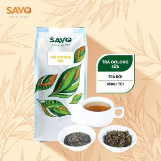 Trà olong sữa savo - túi 450g / thùng 16 túi