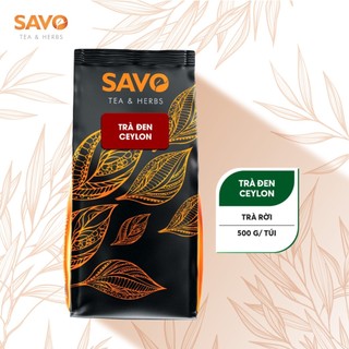Trà đen ceylon savo - túi 500g