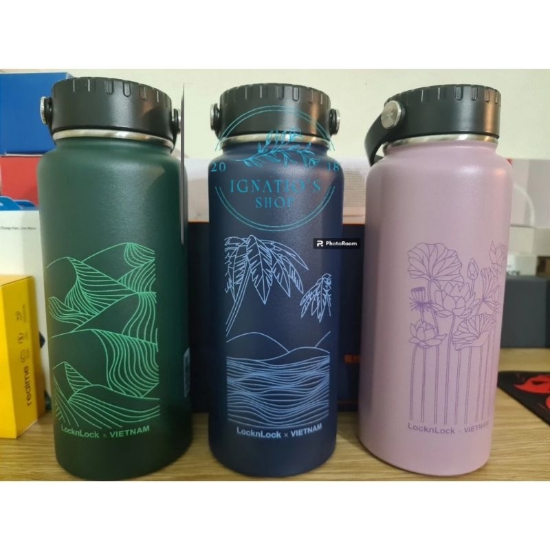 Bình giữ nhiệt Lock&Lock bằng thép không rỉ Riga Tumbler Vietnam Edition 897ml