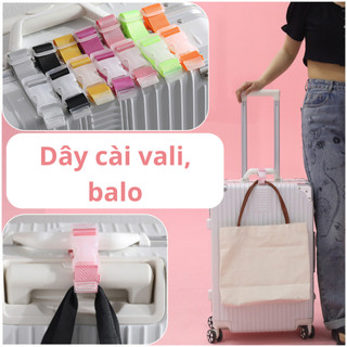 [MỚI] DÂY ĐAI VALI BA LÔ CÓ KHÓA GÀI TIỆN LỢI CÓ THỂ ĐIỀU CHỈNH ĐỘ DÀI TẠO SỰ AN TOÀN VÀ THOẢI MÁI