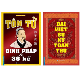 Sách - combo tôn tử binh pháp và 36 kế + đại việt sử ký toàn thư trọn bộ - mt