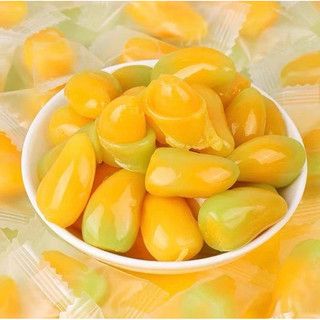 1 Viên Kẹo xoài bóc vỏ dai giòn đại long, xoài chín và xoài xanh