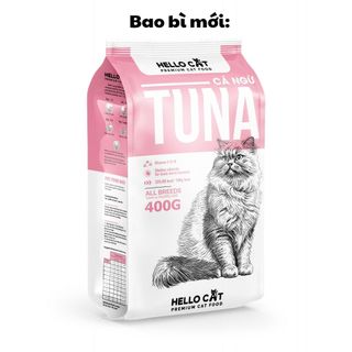 Hạt thức ăn Hello cat cho mèo mọi lứa tuổi gói 400gr