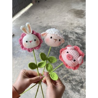 💐Hoa thú bằng len🌸 (HANDMADE)