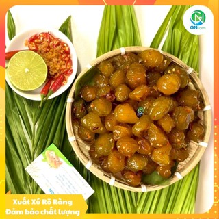 Ô mai mận hậu hà nội mận cơm sấy dẻo mứt mận khía muối ớt chua cay ăn là ngon - hộp 500g