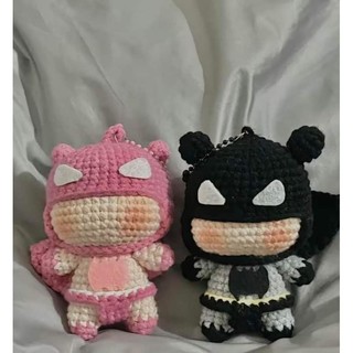 Móc khoá Batman bằng len thủ công xinh xắn