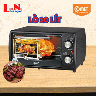 Lò Nướng Điện Lít Comet CM-6510, Công Suất 1000W, Phù Hợp Nướng Bánh Mì- Gia Dụng Linh Nhi