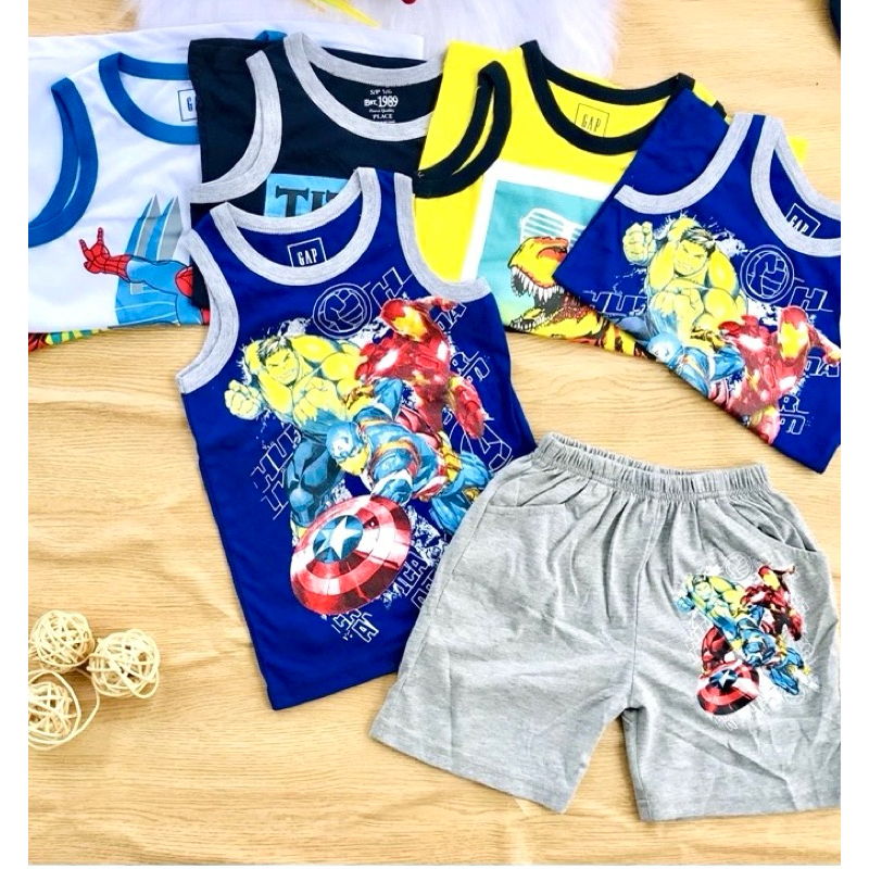 🍭 Bộ cotton Place xuất bé trai từ 15-50kg